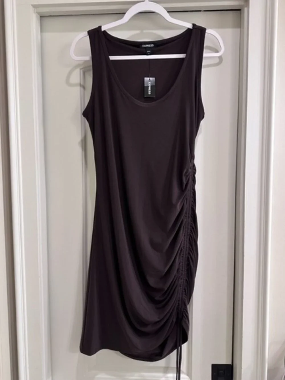 Express Ruched Dress - Picture 1 of 2